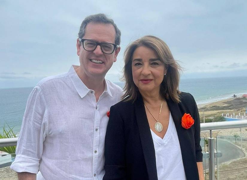 Carlos Rabascall y Alejandra Rivas.