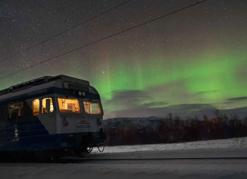 Recorrido del tren Arctic