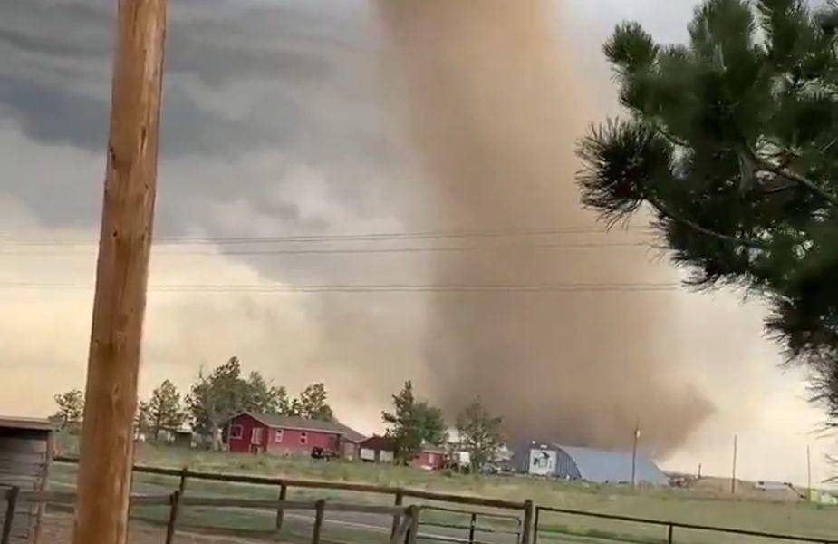 Colorado bajo amenaza: Tornado sorprende a miles en plena tarde