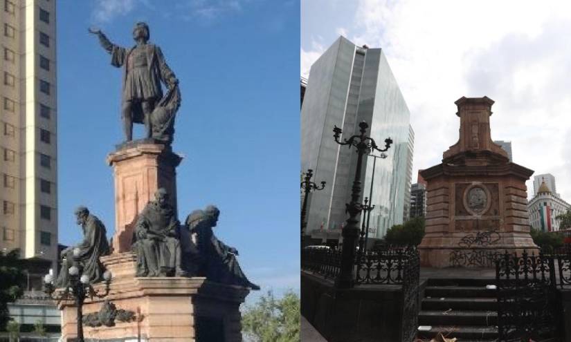 Cristóbal Colón se despide del centro de Ciudad de México, será sustituido por estatua de mujer indígena