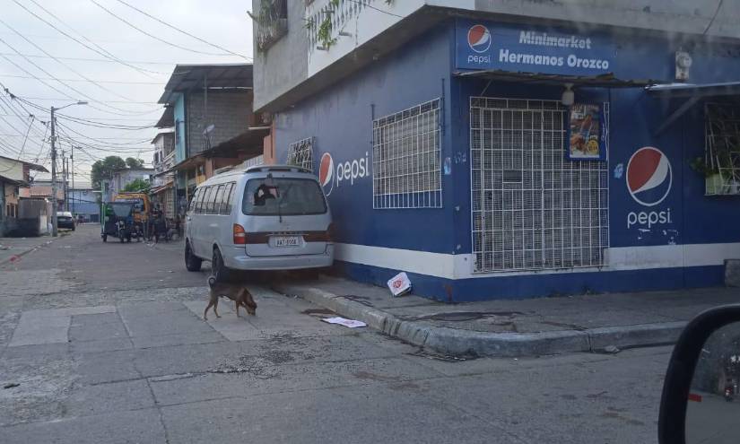 Imagen de este lunes 19 de junio del lugar donde suscitó la balacera este domingo.