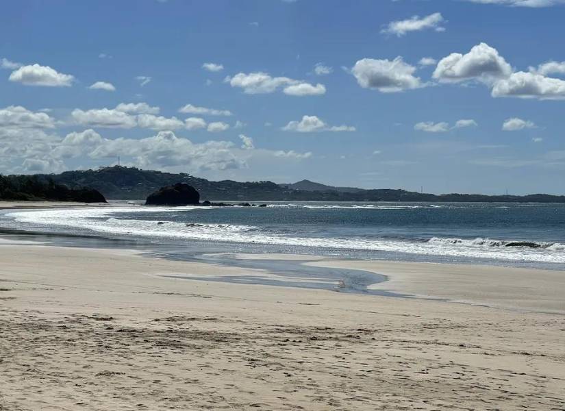 Imagen de Playa Grande, lugar donde Malcolm-Jamal falleció.