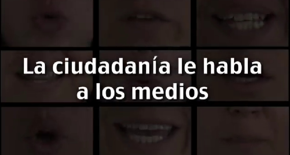 Retiran de redes sociales la campaña &quot;La ciudadanía le habla a los medios&quot;