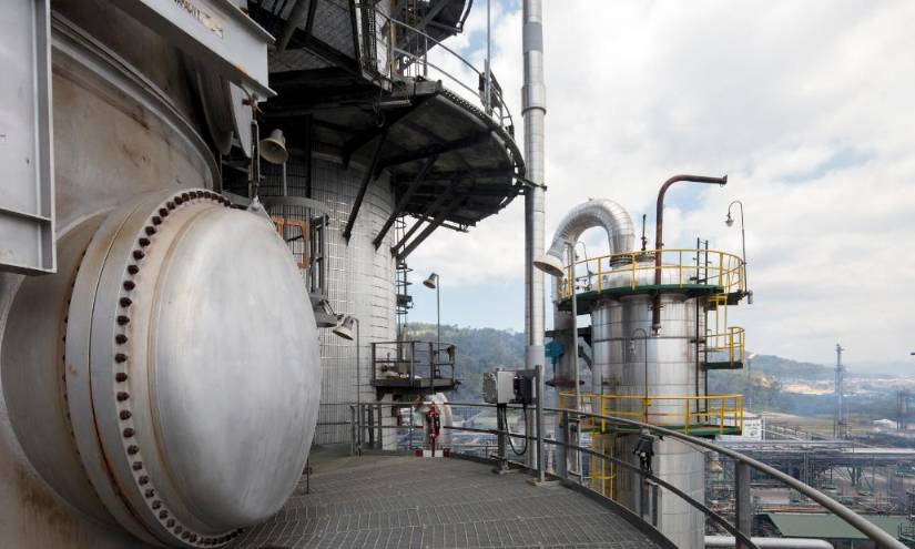 Imagen de archivo de la Refinería de Esmeraldas.