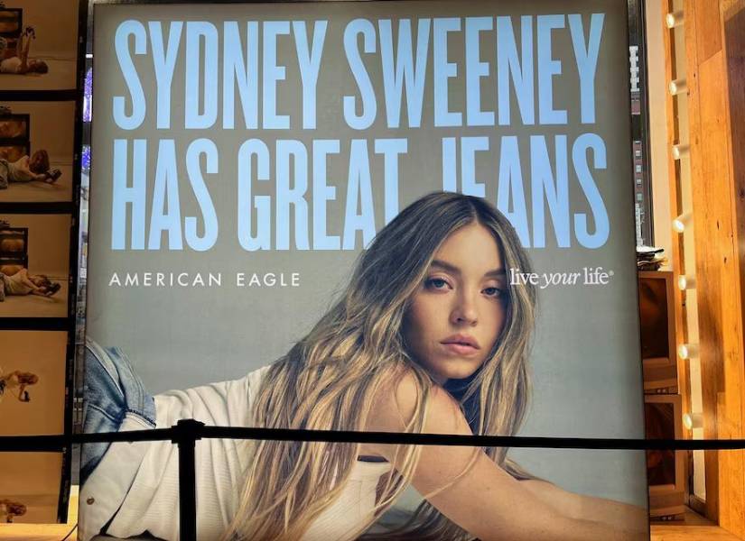 La campaña “Sydney Sweeney Has Great Jeans” para American Eagle.