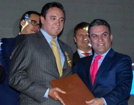 Jorge Chérrez y José Serrano, en una foto de 2017.