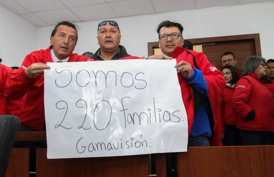 Niegan acción de protección a empleados de Gamavisión