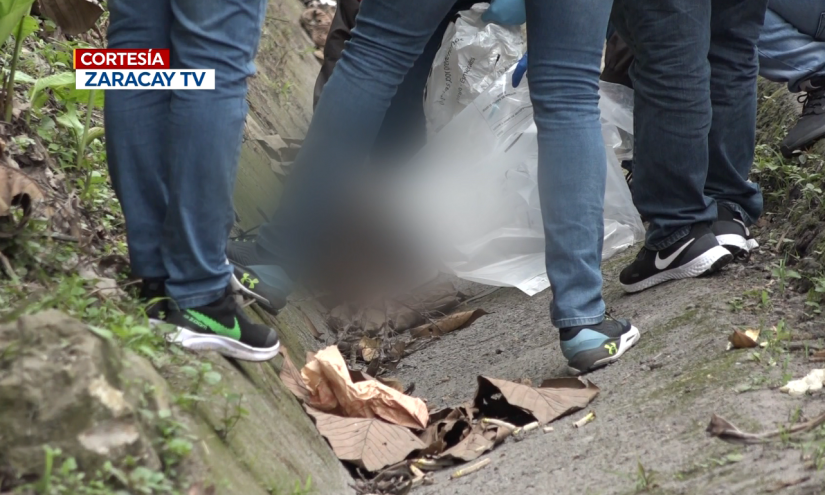 Cabeza y extremidades humanas fueron halladas en vía de Santo Domingo