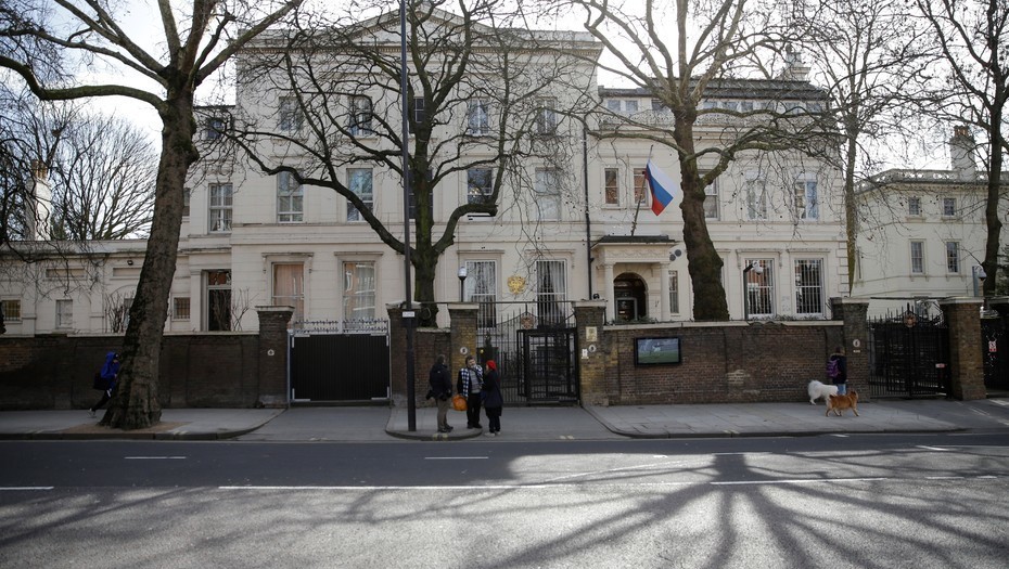 Reino Unido expulsa a 23 diplomáticos rusos