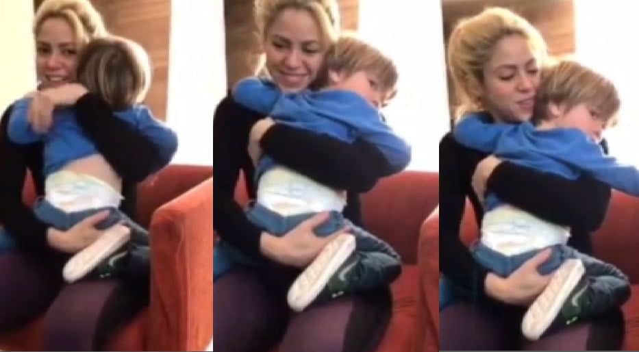 Shakira comparte un adorable video bailando bachata con su hijo Sasha