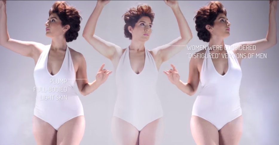 ¿Cómo ha cambiado el ideal del cuerpo femenino en la historia?