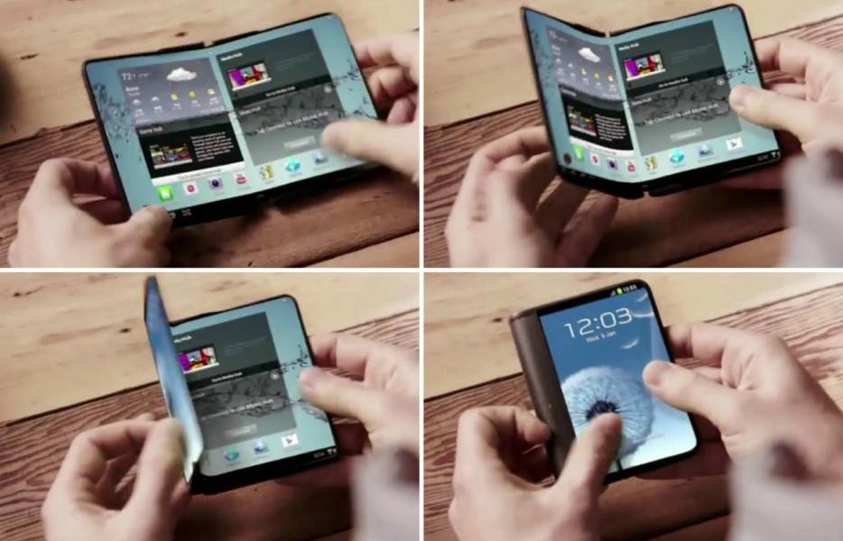 El &#039;smartphone&#039; plegable con pantalla flexible llegaría en 2016