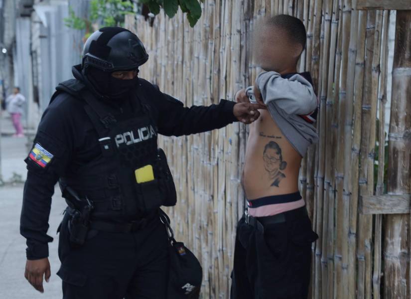 Imagen del 11 de junio de un operativo en Durán.