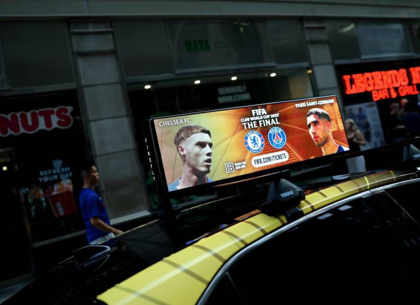 Imagen promocional de la final del Mundial de Clubes entre el París Saint-Germain contra el Chelsea