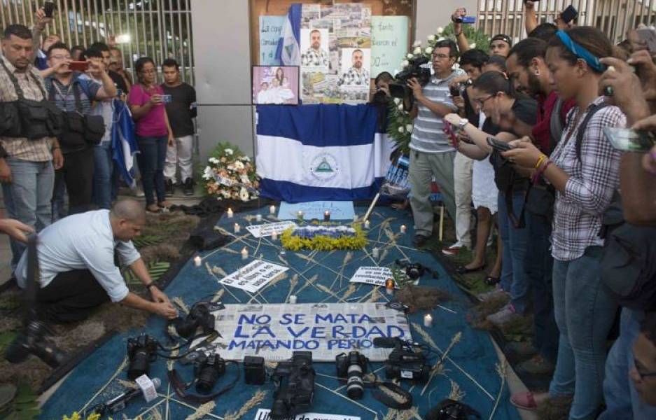Nicaragua: acusan a 2 jóvenes por muerte de periodista