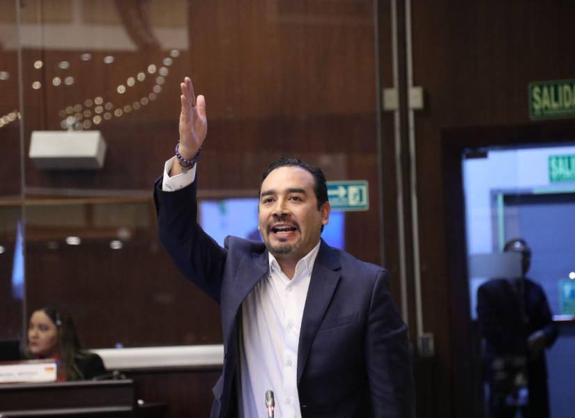 Juan Andrés González en el Pleno.