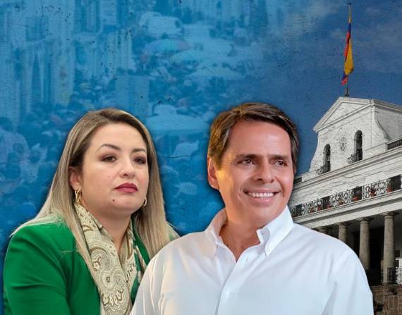 Víctor Araus y Cristina Carrera conforman el binomio presidencial del Movimiento Pueblo, Igualdad, Democracia.