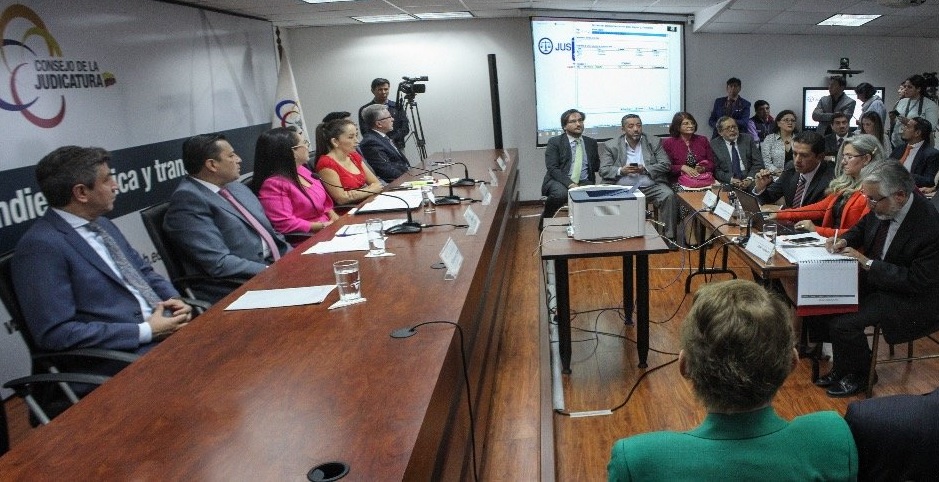 Jueces fueron notificados de sorteo de sentencias