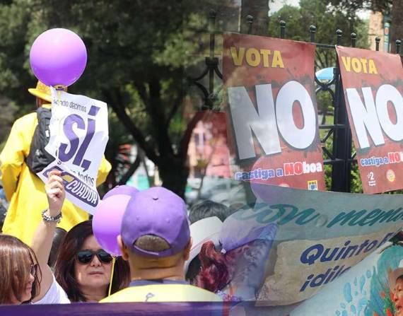 Este domingo 9 de noviembre se llevó a cabo el simulacro de las elecciones.