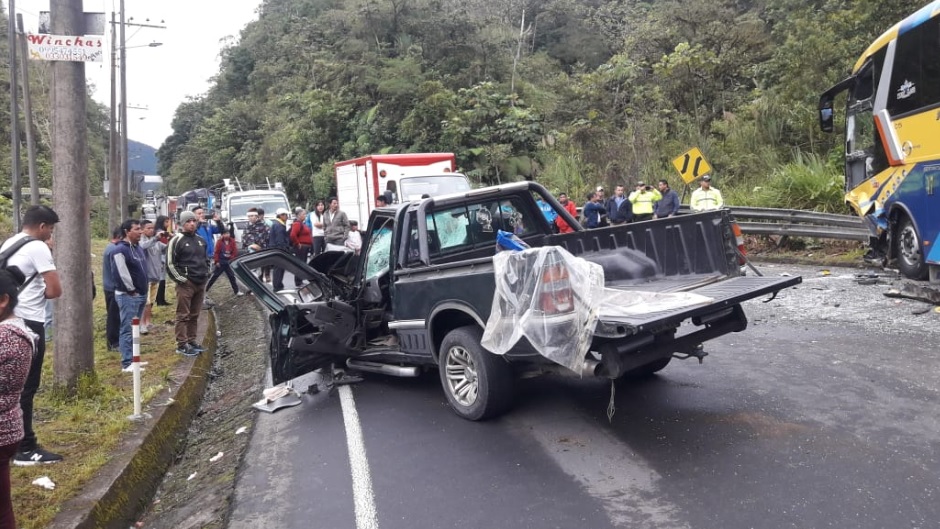 Tres personas resultan heridas tras accidente en Pastaza