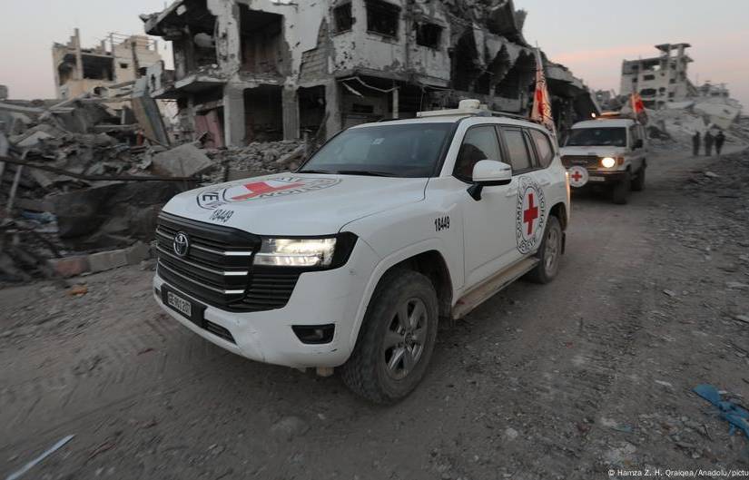 Vehículo de la Cruz Roja.