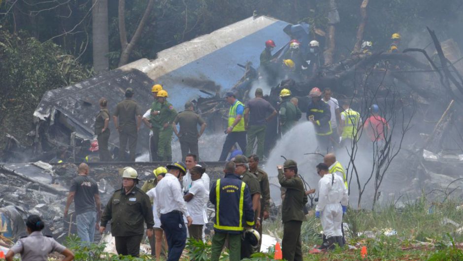 Ya suman 111 muertos de accidente aéreo en Cuba