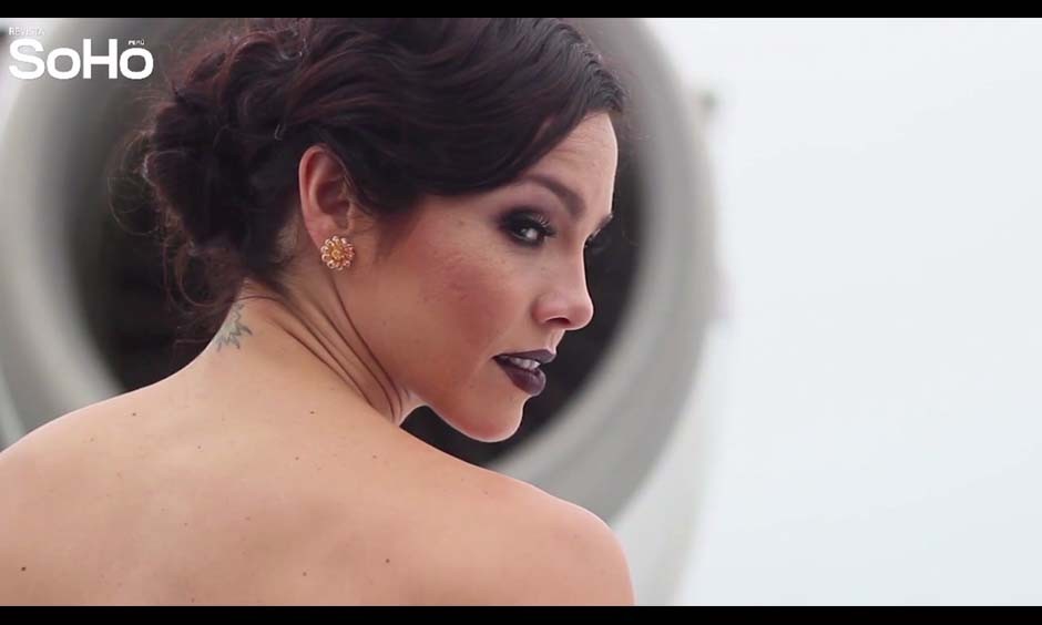 Paloma Fiuza muestra su figura para SoHo Perú