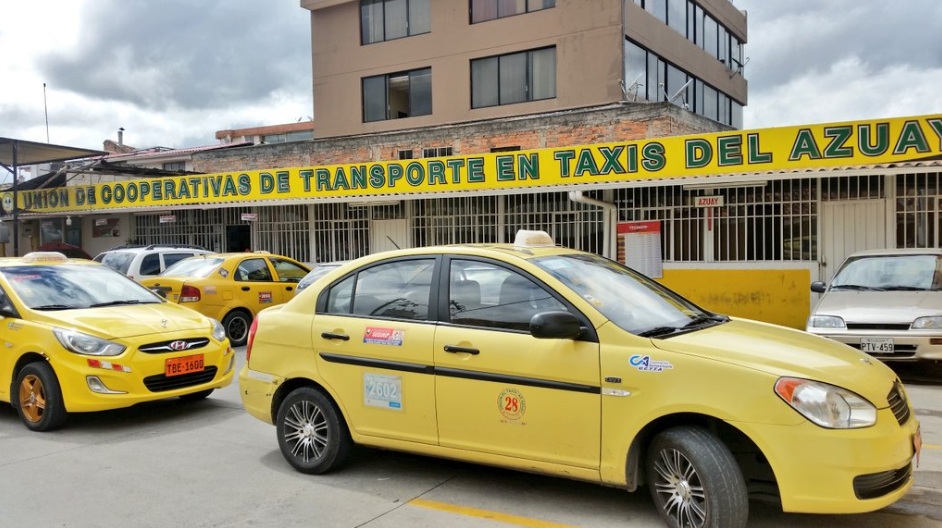 Gremio de taxistas en Cuenca aceptó el subsidio del combustible