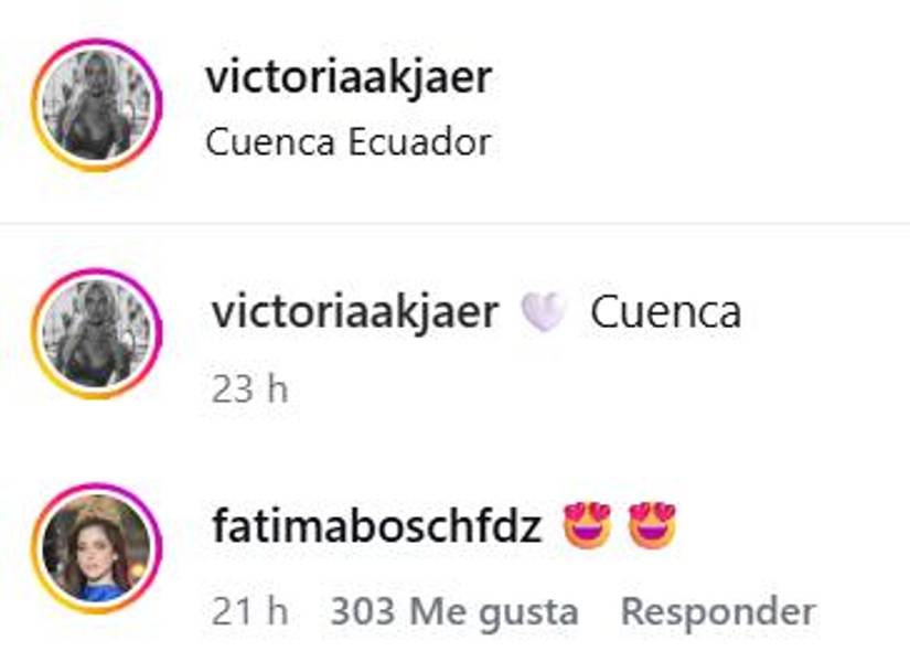 Captura de pantalla de la cuenta de Instagram.