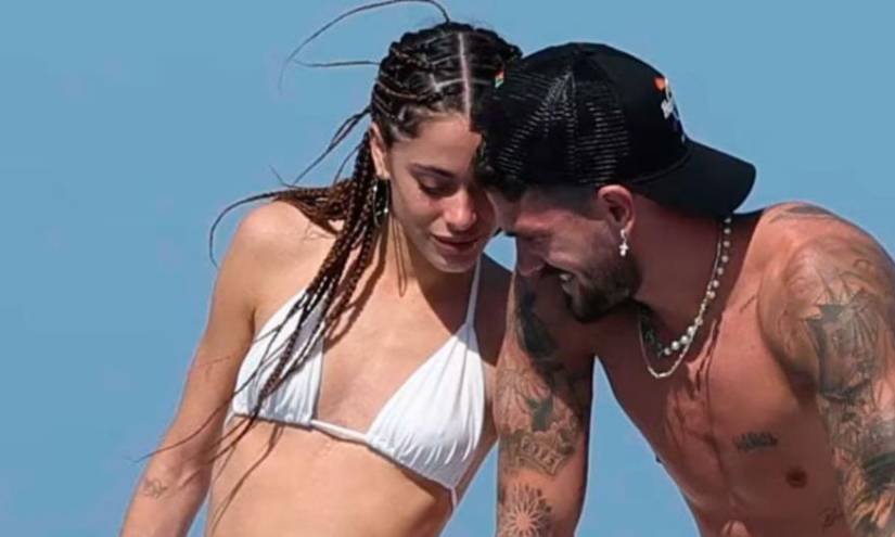 Tini y Rodri en imágenes / vacaciones en Ibiza.