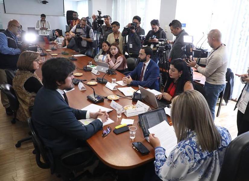 De la Gasca compareció este miércoles 26 de febrero ante la Comisión Ocasional para el Tratamiento de Reforma a los Artículos 110 y 115 de la Constitución.