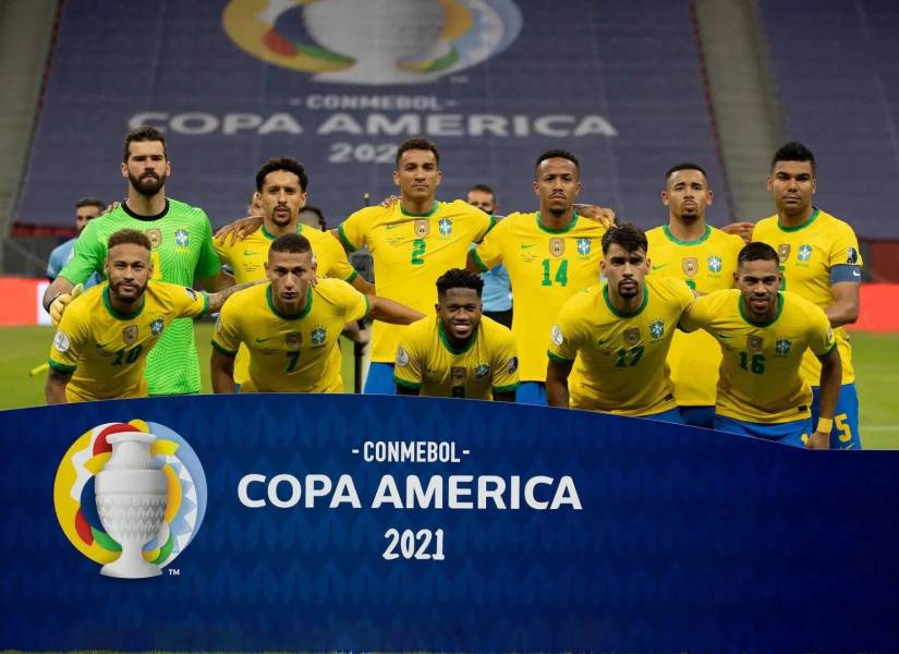 Imagen referencial de la plantilla de Brasil.