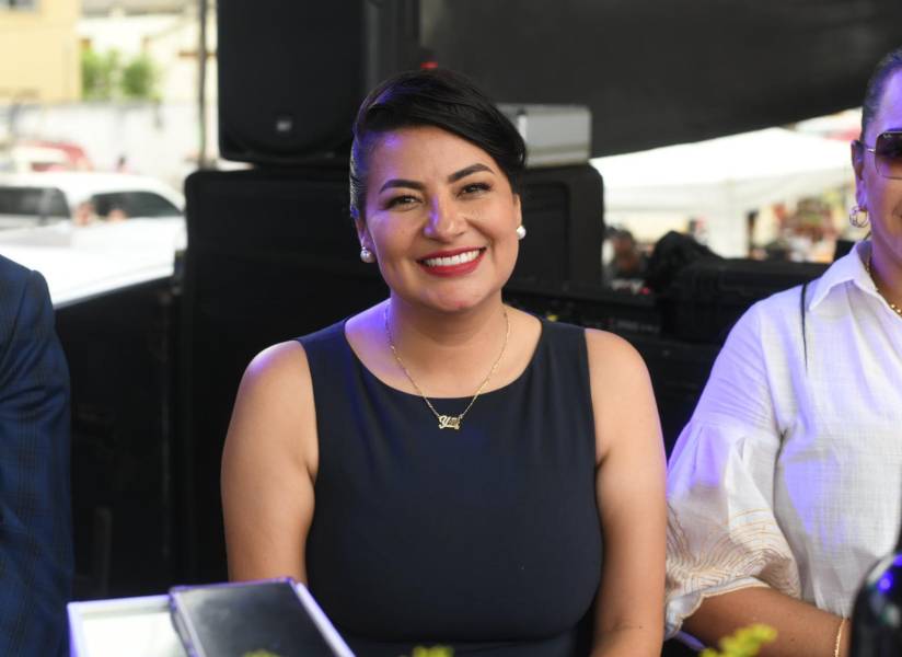 Yuri Colorado, alcaldesa de Muisne.