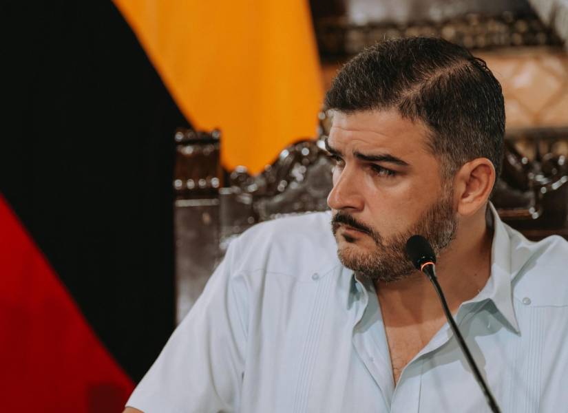 Aquiles Álvarez, alcalde de Guayaquil.