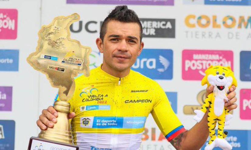Fabio Duarte ganó la Vuelta Colombia y Montenegro quedó primero en Montaña
