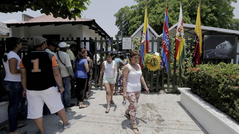 Realizan sepelio simbólico de Gabriel García Márquez en Aracataca