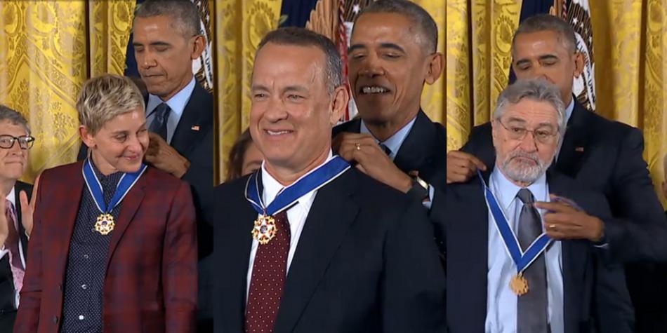 Barack Obama entrega Medalla de la Libertad a 21 personalidades