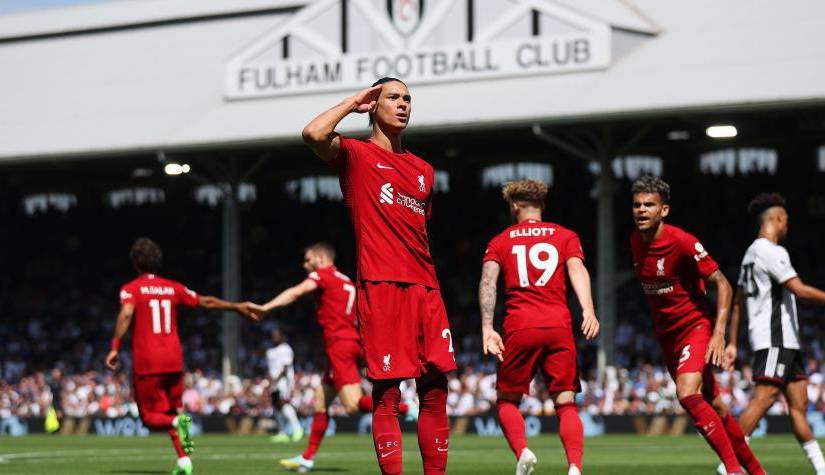 Liverpool rescata agónico empate en el inicio de la Premier League