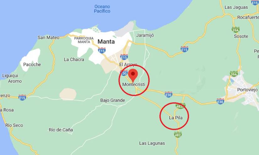El ataque criminal inició en La Pila y se extendió hasta Montecristi.