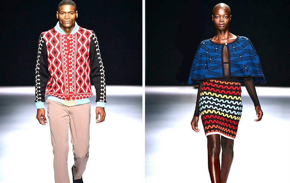 El hombre que quiere vestir al mundo con flechas y diamantes