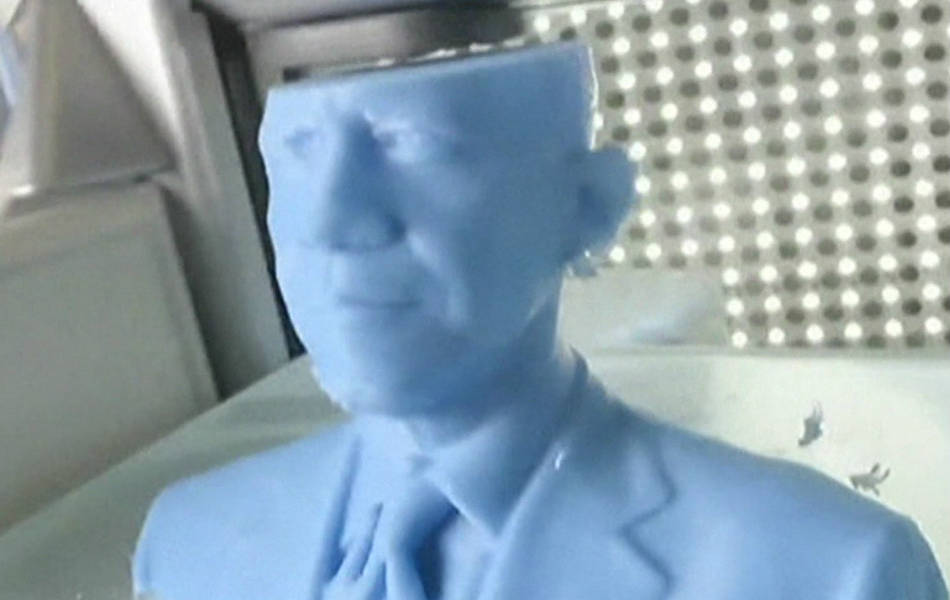 El primer retrato en 3D de un presidente de EE.UU.