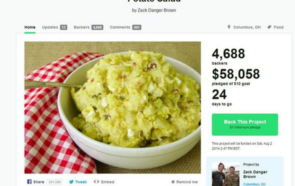 La ensalada de papas que se convirtió en un fenómeno de internet