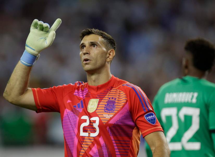 Dibu Martínez fue el héroe de la tanda de penales.