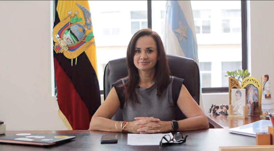 Marcela Aguiñaga no asistirá a convención de la Revolución Ciudadana