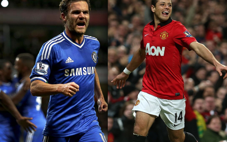 Azpilicueta y Mata llevan al Chelsea a cuartos; Chicharito mete al United