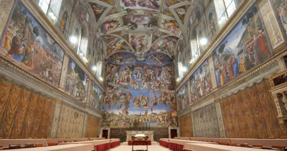 5 cosas que quizás no sabías de la Capilla Sixtina, sede del cónclave para elegir al nuevo Papa