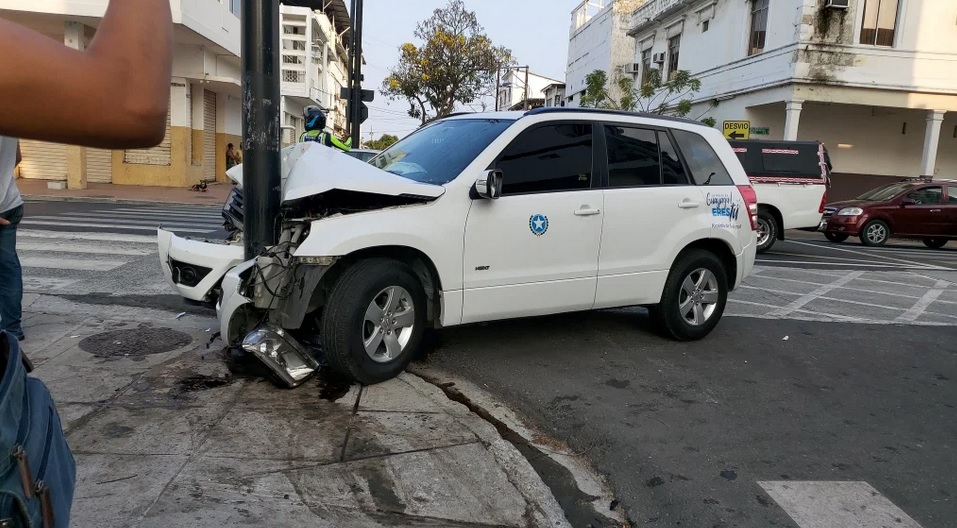 Chofer del Municipio de Guayaquil que arrolló a ciclista será separado
