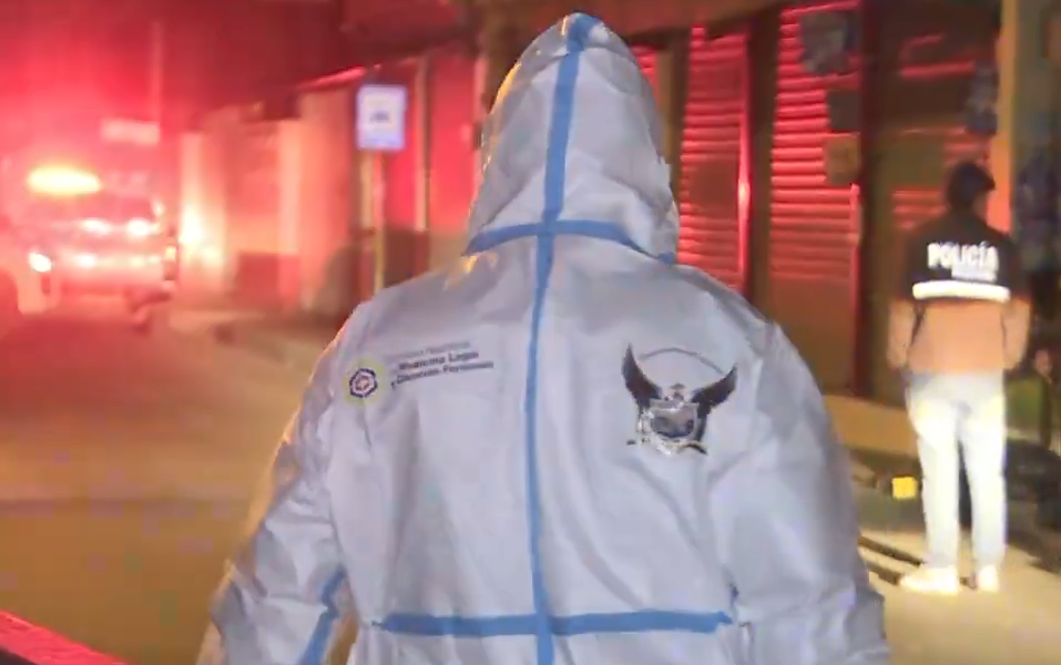 El cuerpo incinerado de una adulta mayor fue hallado en Riobamba