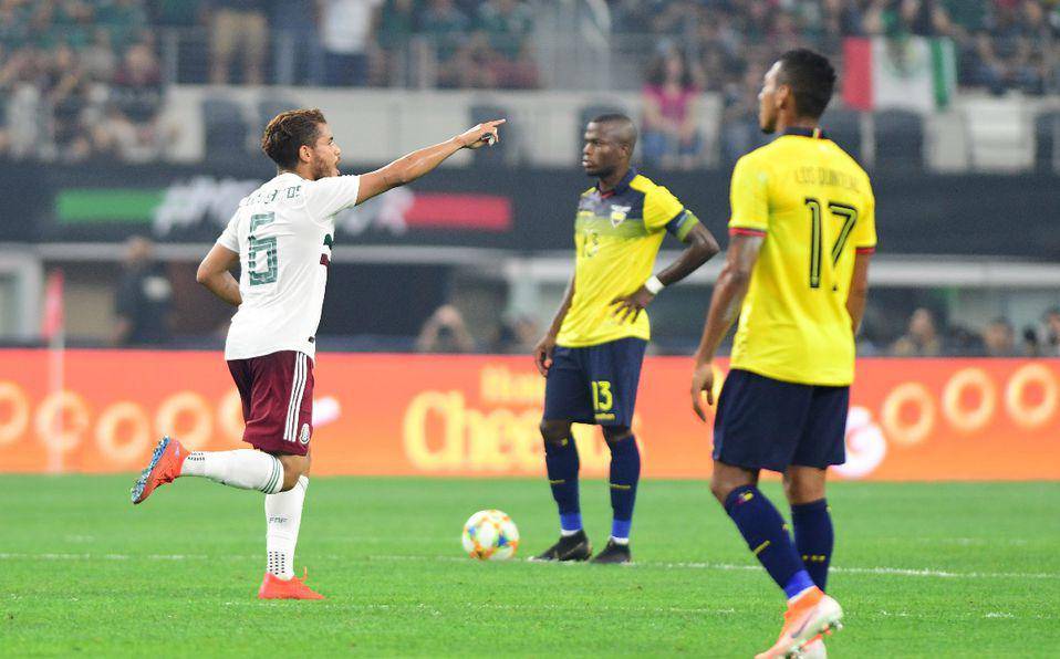 El líder e invicto de la Concacaf, México, probará a Ecuador en Charlotte