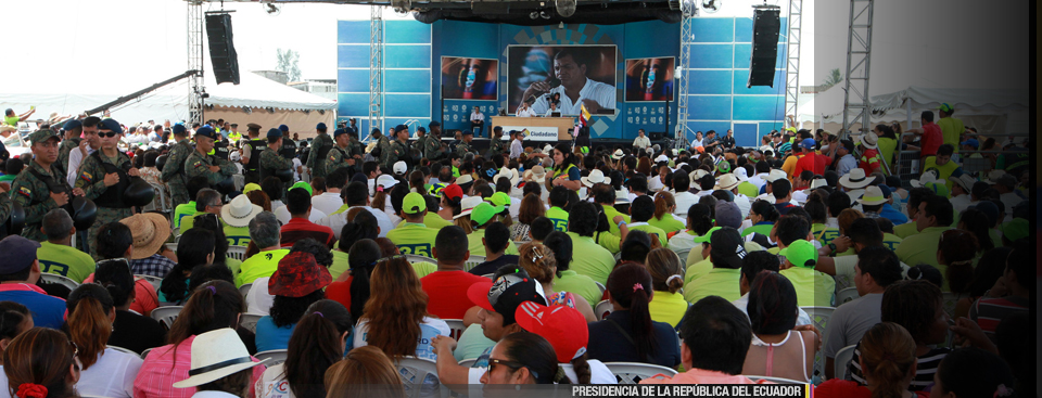 Hay interés político detrás de polémica con militares, según Correa